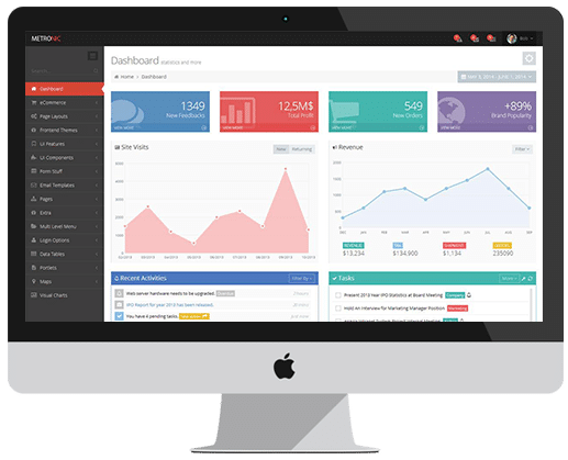 建站后台管理系统